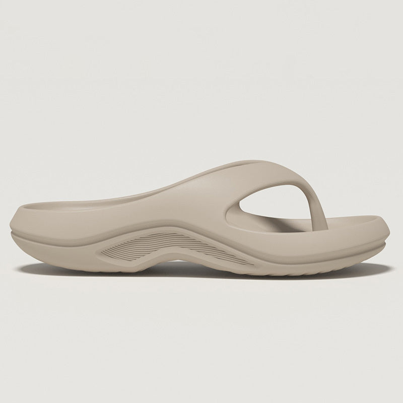 New Summer Fashion EVA Slippers, Outdoor Clip-Toe Beach Shoes, Plus Size Flip-Flops for Men,, and Couples, Men Shoes
