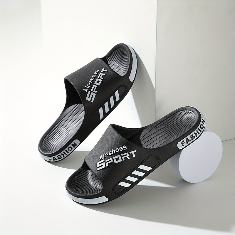 Comfortable Unisex Soft PVC Sole Slides - Casual Non-Slip Sandals for Indoor Outdoor Beach Shower - Toe Design And Comfortable Fit - Perfect for Summer Outdoor Activities And Indoor Leisure